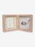 Cadre double - Jolis Coeurs - beige 2 - vertbaudet enfant 