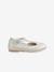 Ballerines salomés fille BLANC CLAIR UNI+ROSE CLAIR UNI 2 - vertbaudet enfant 