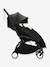 Chancelière sherpa POUSSETTE YOYO caramel+noir+taupe 9 - vertbaudet enfant 