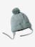 Ensemble bébé garçon bonnet + snood + moufles BASICS vert d'eau 3 - vertbaudet enfant 