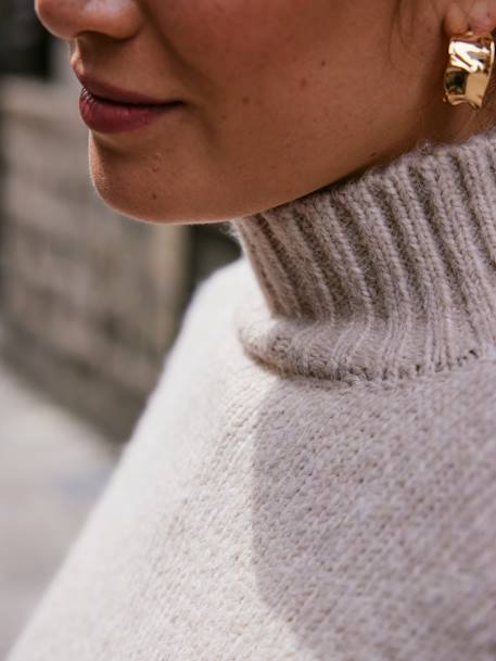 Pull de grossesse évolutif 2 en 1 beige chiné 5 - vertbaudet enfant 