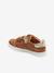 Baskets enfant fille en cuir à scratchs marine+marron+noir 8 - vertbaudet enfant 