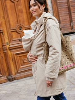 Vêtements de grossesse-Manteau, veste-Parka évolutive de grossesse protège bébé