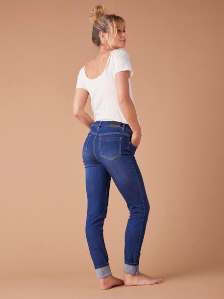 Jean de grossesse skinny bleu foncé+denim black 3 - vertbaudet enfant 