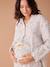 Pyjama grossesse 2 pièces en gaze de coton écru+rayé bleu 5 - vertbaudet enfant 
