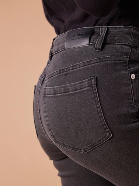 Jean de grossesse skinny bleu foncé+denim black 10 - vertbaudet enfant 