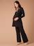 Kit maternité 2 en 1 robe -tunique et pantalon large noir 5 - vertbaudet enfant 