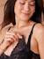 Soutien-gorge grossesse et allaitement en dentelle irisée noir 2 - vertbaudet enfant 