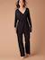Kit maternité 2 en 1 robe -tunique et pantalon large noir 4 - vertbaudet enfant 