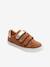 Baskets enfant fille en cuir à scratchs marine+marron+noir 6 - vertbaudet enfant 