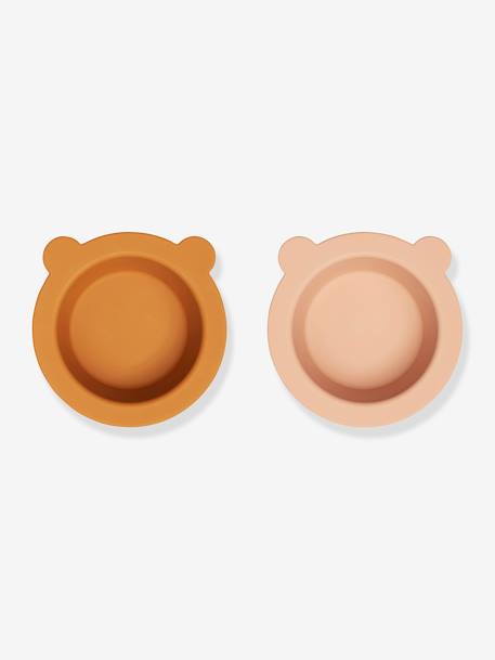 Lot 2 bols à ventouses Peony - bleu+rose 5 - vertbaudet enfant 