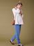 Tee-shirt blouse brodé grossesse et allaitement écru 1 - vertbaudet enfant 