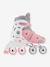 Rollers Evolutif Learning 2 en 1 - bleu+rose 7 - vertbaudet enfant 