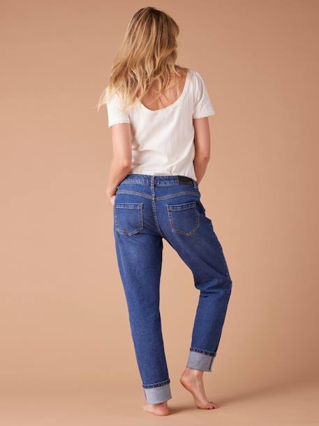 Jean de grossesse slim denim bleached+denim brut+denim gris 8 - vertbaudet enfant 