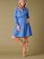 Robe en jean de grossesse denim brut 1 - vertbaudet enfant 