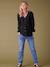 Tee-shirt blouse grossesse noir+olive 1 - vertbaudet enfant 