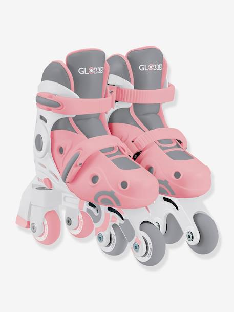 Rollers Evolutif Learning 2 en 1 - bleu+rose 6 - vertbaudet enfant 