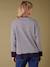 Tee-shirt effet sweat 'Mummy Crush' grossesse marine 3 - vertbaudet enfant 