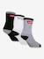 Lot de 3 paires de chaussettes Batwing regular Cut LEVI'S noir+rose 1 - vertbaudet enfant 