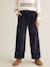 Pantalon large beige+framboise+marine 8 - vertbaudet enfant 