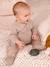 Pantalon bébé mixte et chaussons en tricot beige 1 - vertbaudet enfant 