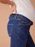 Jean de grossesse mom slim fit bandeau détachable bleu foncé+stone 5 - vertbaudet enfant 
