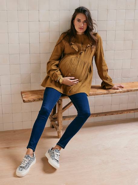 Jean de grossesse skinny denim brut+noir+stone 1 - vertbaudet enfant 