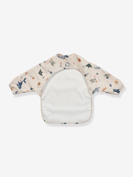 Bavoir à manches Merle - blanc+blush+écru+jaune imprimé+rose+rose pâle 2 - vertbaudet enfant 