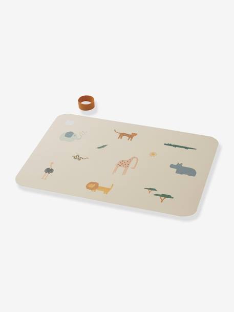 Set de table Jude - écru+rose pâle 1 - vertbaudet enfant 