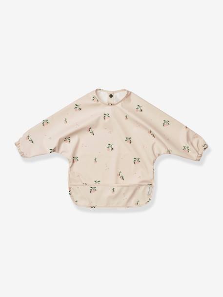 Bavoir à manches Merle - blanc+blush+écru+jaune imprimé+rose+rose pâle 6 - vertbaudet enfant 
