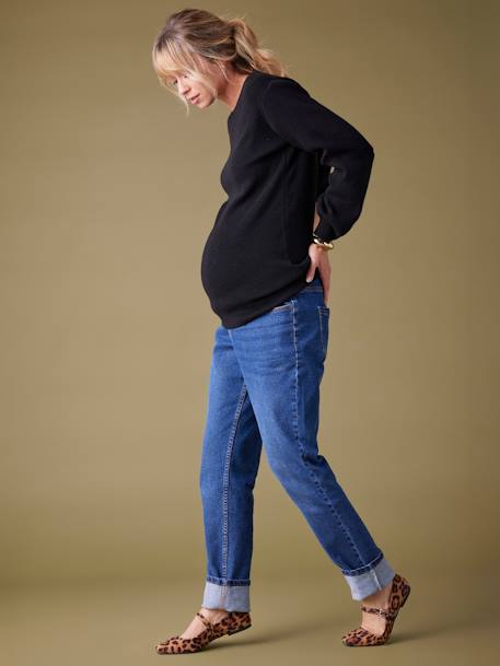 Pull décolleté dos dentelle grossesse noir 3 - vertbaudet enfant 