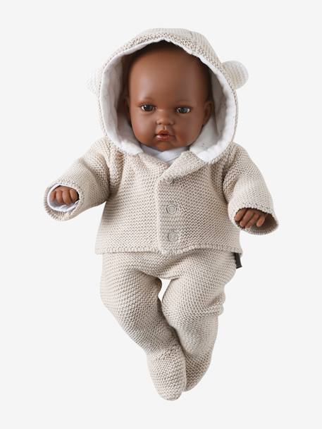 Ensemble 3 pièces vêtements pour poupon beige 5 - vertbaudet enfant 