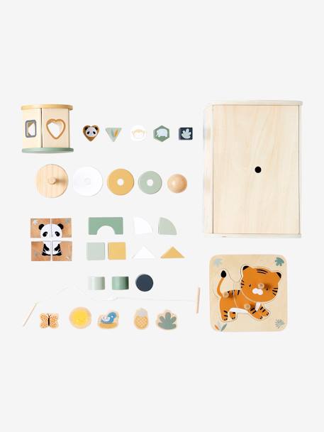 Coffret multi-activités TANZANIE en bois FSC® vert 5 - vertbaudet enfant 