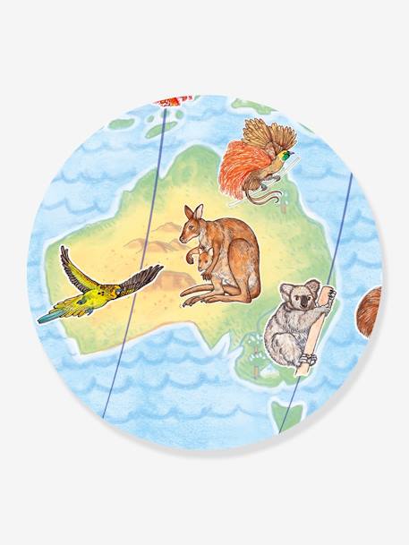 Puzzle 100 pièces Les animaux du monde multicolore 6 - vertbaudet enfant 