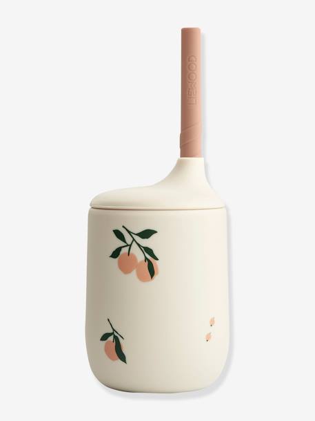 Gobelet en silicone avec paille Ellis - beige+écru 4 - vertbaudet enfant 