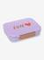 Boîte à gouter Bento Little Gang LÄSSIG bleu jean+blush+marine+mauve 22 - vertbaudet enfant 