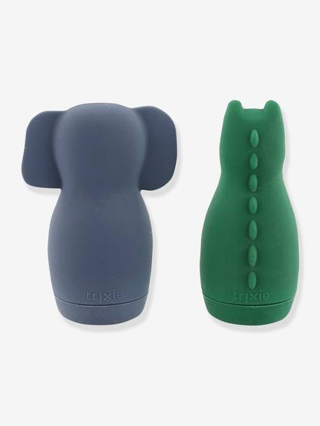 Jouets de bains animaux bleu+multicolore 2 - vertbaudet enfant 
