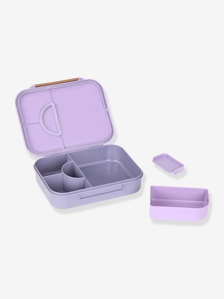 Boîte à gouter Bento Little Gang LÄSSIG bleu jean+blush+marine+mauve 24 - vertbaudet enfant 