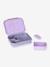 Boîte à gouter Bento Little Gang LÄSSIG bleu jean+blush+marine+mauve 24 - vertbaudet enfant 