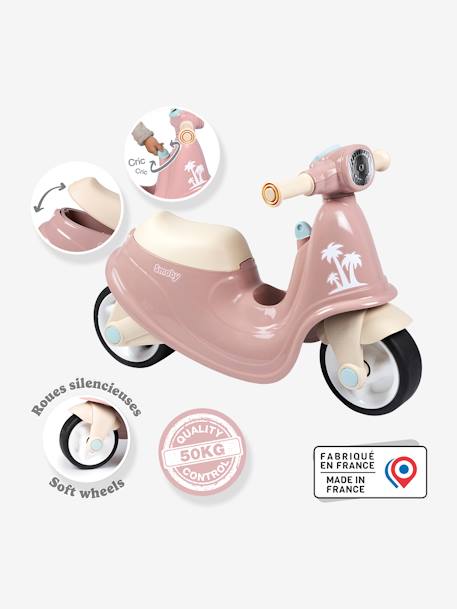 Porteur scooter bleu+rose 10 - vertbaudet enfant 