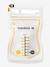 Sachets de conservation pour lait maternel X25 transparent 1 - vertbaudet enfant 