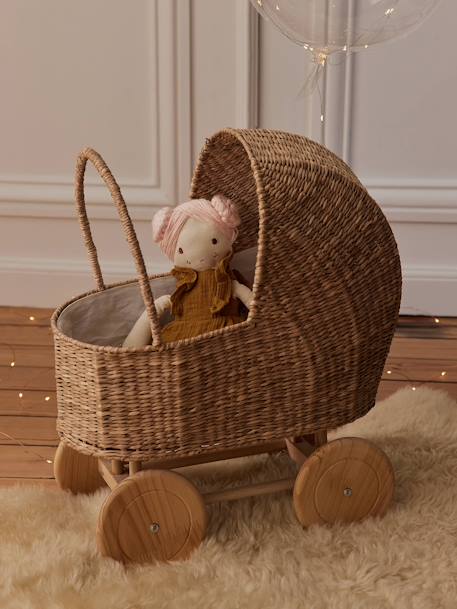Landau poupon en herbier blanc 4 - vertbaudet enfant 
