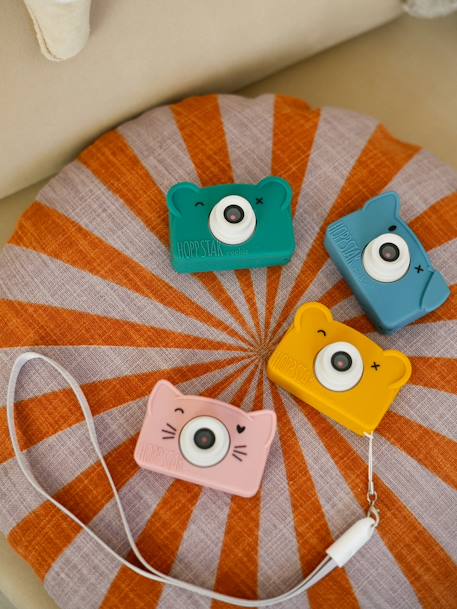 Appareil photo rookie animaux bleu+blush+jaune 14 - vertbaudet enfant 