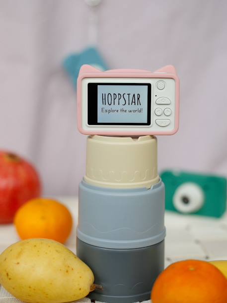Appareil photo rookie animaux bleu+blush+jaune 15 - vertbaudet enfant 