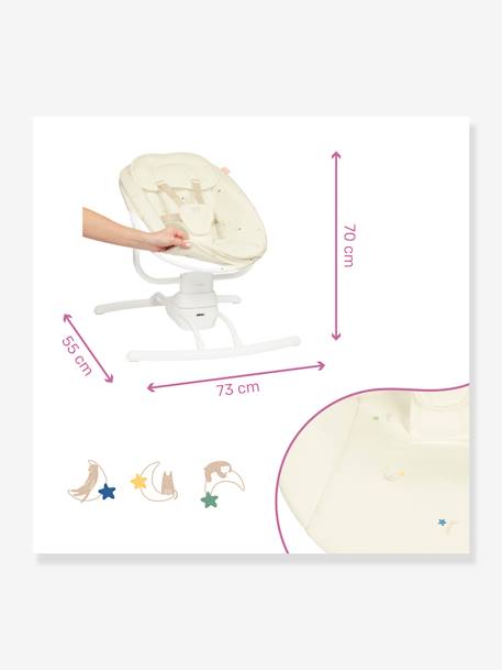 Balancelle bébé motorisée beige 3 - vertbaudet enfant 