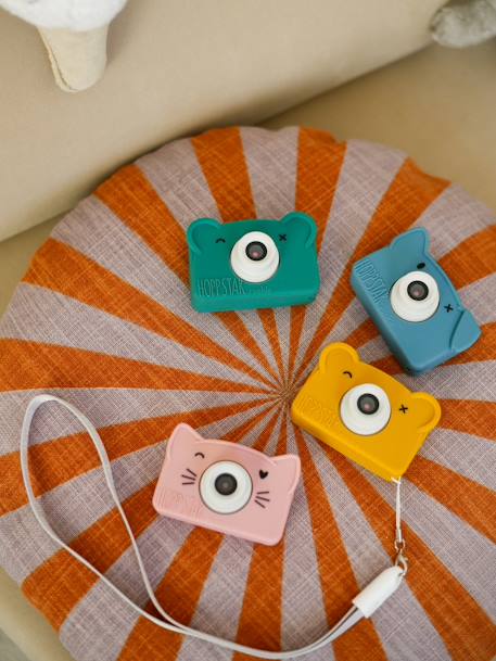 Appareil photo rookie animaux bleu+blush+jaune 23 - vertbaudet enfant 