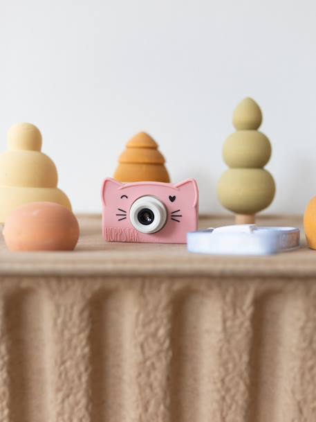 Appareil photo rookie animaux bleu+blush+jaune 13 - vertbaudet enfant 