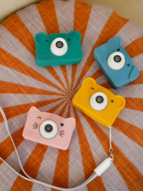 Appareil photo rookie animaux bleu+blush+jaune 7 - vertbaudet enfant 