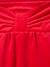 Short fille en velours lisse effet noeud devant rouge 3 - vertbaudet enfant 