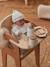 Chaise haute pour poupon en bois FSC® blanc+bois 9 - vertbaudet enfant 
